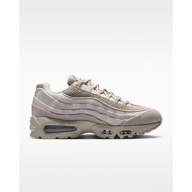 【NIKE 耐吉】運動鞋 休閒鞋 男鞋 NIKE AIR MAX 95 BIG BUBBLE 氣墊 緩震 米白 (IM9605200)