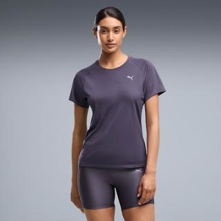 【PUMA】短袖上衣 女 歐規 Velocity Poly 深藍 52657894