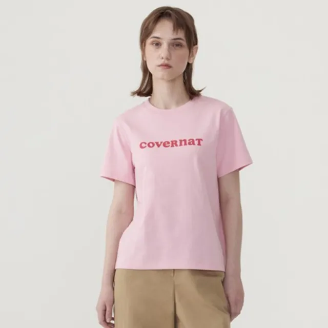 【COVERNAT】官方旗艦館 男女款- Logo短袖T恤(多色任選)