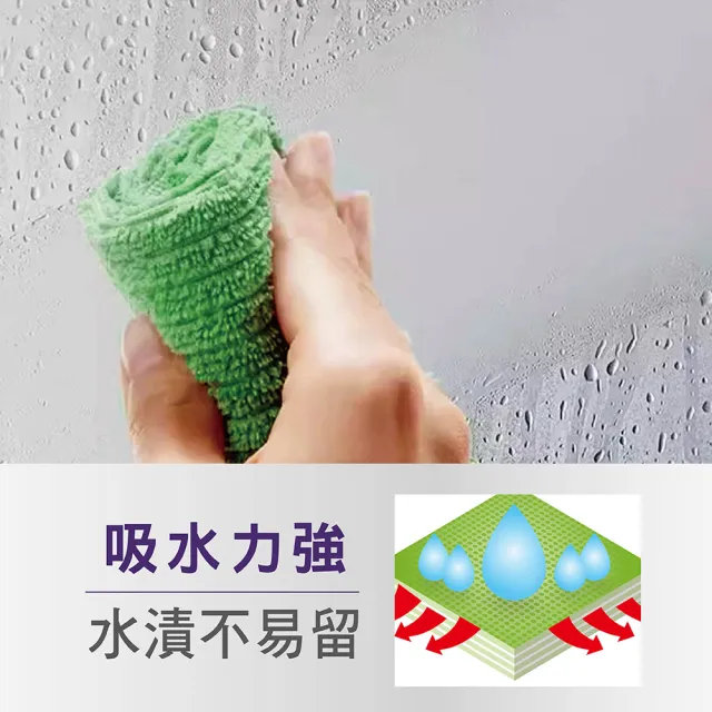 【3M】百利萬用超細纖維抹布8片裝(4入組共32片)