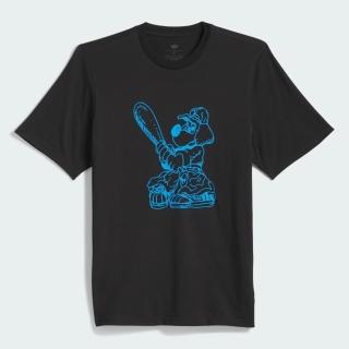 【adidas 愛迪達】Kogan Dog Tee 男女 T恤 運動上衣 休閒短袖 純棉 黑(KC6304)