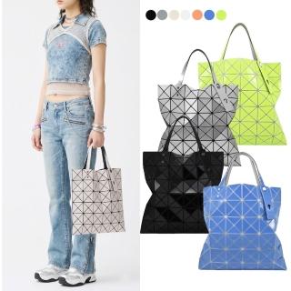 【ISSEY MIYAKE 三宅一生】BAOBAO 6x6透光亮面手提包(多色)