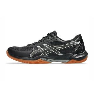【asics 亞瑟士】GEL-Rocket 12 男 排球鞋 羽球鞋 室內運動 緩震 黑(1071A116-001)