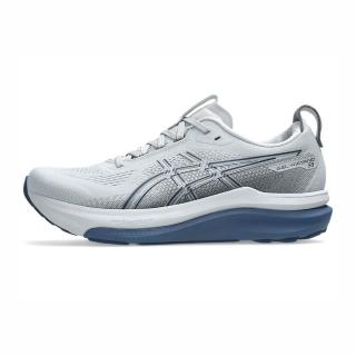 【asics 亞瑟士】Gel-kayano 33 2E 男 慢跑鞋 寬楦 支撐 緩震 灰 藍(1011C227-020)