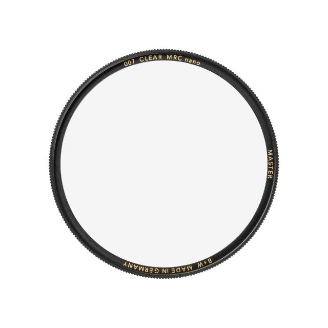 【B+W】Master 007 Clear MRC Nano 55mm 高透光超薄奈米鍍膜保護鏡