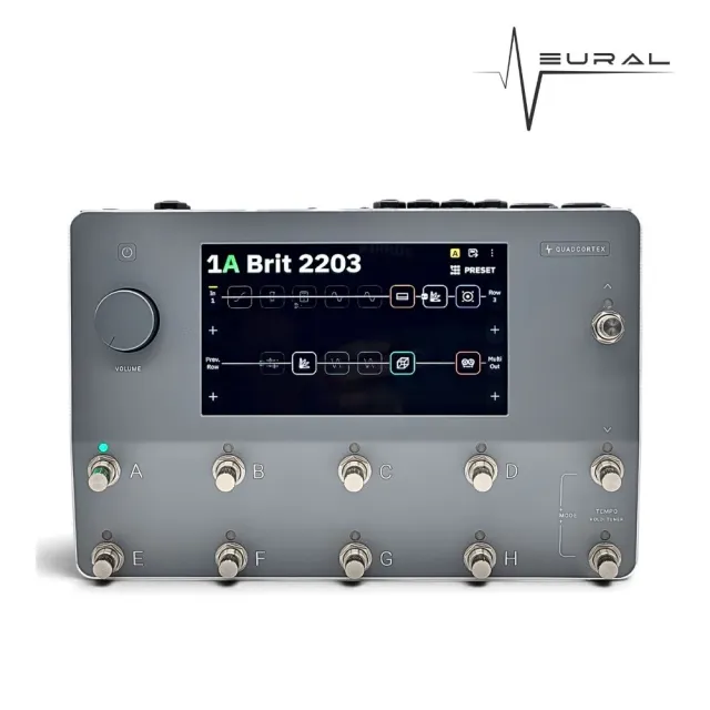 【Neural DSP】Quad Cortex 音箱模擬綜合效果器/專業音色演算(綜效 單顆 破音 吉他 錄音 演出 介面)
