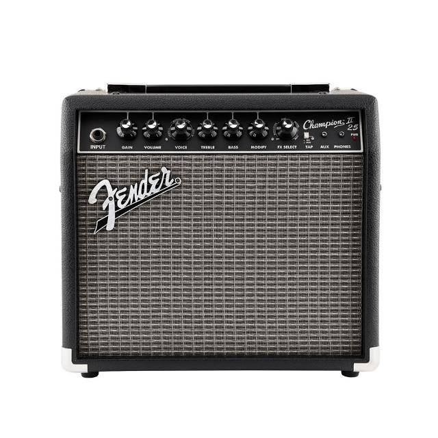 【Fender】Champion II 25 電吉他音箱 25W 入門款 居家練習適用(原廠公司貨 商品保固有保證)