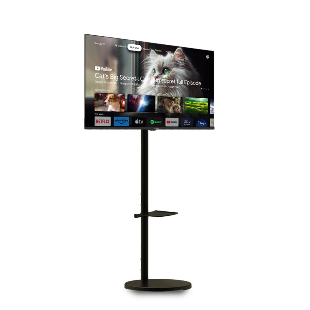 【Philips 飛利浦】32型 HD Google TV 智慧顯示器+移動式立架組 (32PHH6559 立架組合)