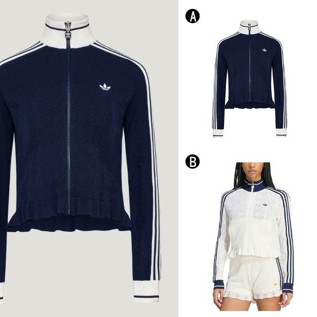 【adidas 愛迪達】短版運動外套 SPORTS TT W 女 A-KX6883 B-KX6899