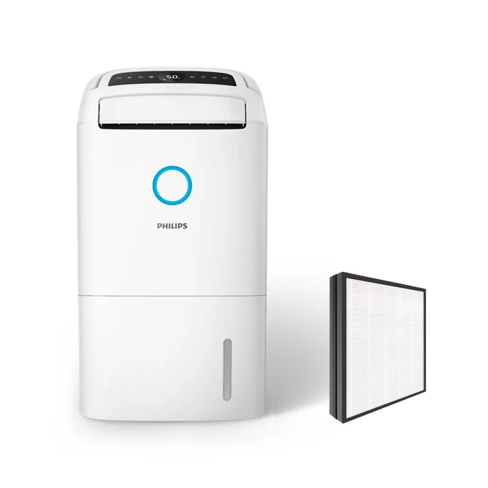【Philips 飛利浦】2026新一級能效★14.2L抗敏清淨除濕機-雲朵白(DE5306/80)