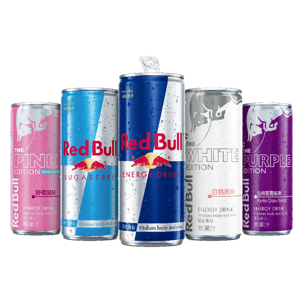 【Red Bull】RedBull紅牛能量飲料250ml 24罐 x 3箱(原味/無糖/巨峰葡萄/無糖野莓/白桃)