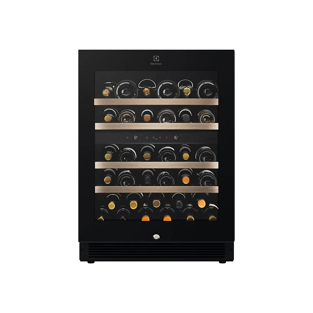 【Electrolux 伊萊克斯】獨立式/嵌入式雙溫紅酒櫃-40瓶(EWD820SCB-X)