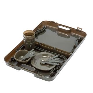 【WHOLE EARTH】FUN FUN TABLE SET 橄欖綠 戶外桌餐具組 露營 餐具 野餐 露營配件