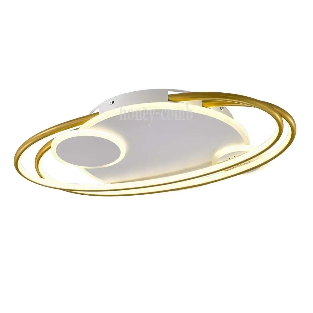 【Honey Comb】北歐風LED64W調色吸頂燈(L01-061-0853)