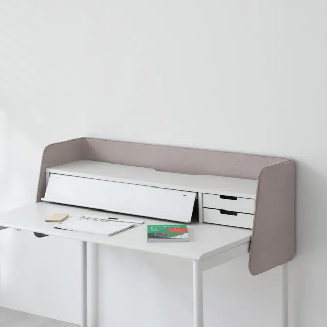 【iloom 怡倫家居】NEWT 1200型工作桌 含隔板(書桌 桌子 電腦桌 工作桌 學生書桌 學習書桌 辦公桌)