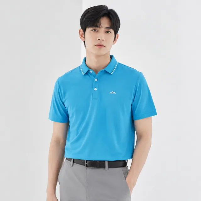 【遊遍天下】二件組 MIT台灣製男款抗UV吸濕排汗短袖POLO衫(M-5L 大尺碼)