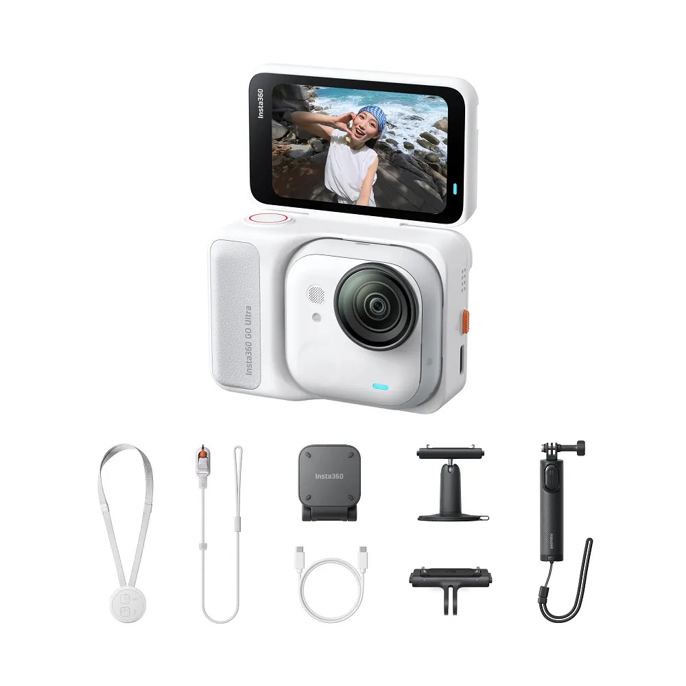 【Insta360】GO Ultra 隨心拍個性套裝+無憂換2年版(公司貨)