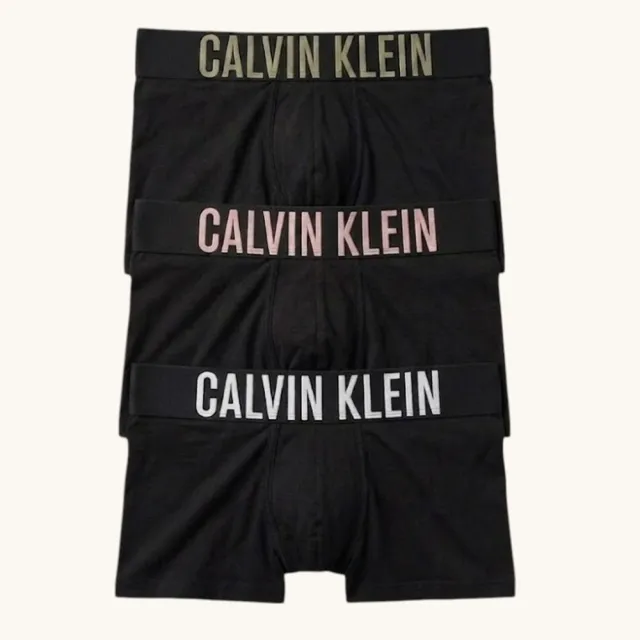 【CALVIN KLEIN】CK男內褲 超細纖維INTENSE POWER四角內褲 3件組(多款任選)