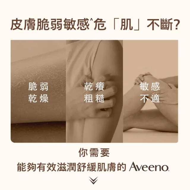 【Aveeno 艾惟諾】長效鎖水保濕乳_6款任選2入組(燕麥/活力/薰衣草/洋甘菊/水感/蜂蜜杏桃)