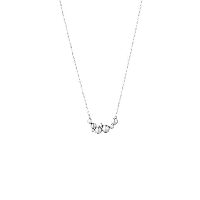 【Georg Jensen 喬治傑生】MOONLIGHT GRAPES 項鍊 (氧化純銀)