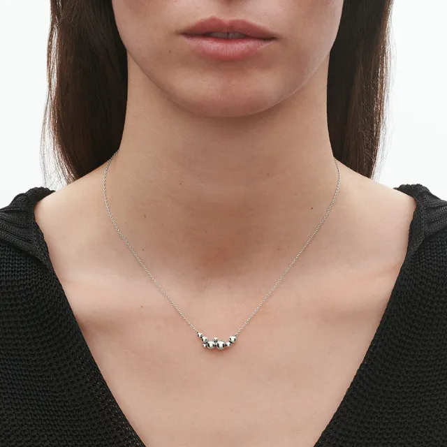 【Georg Jensen 喬治傑生】MOONLIGHT GRAPES 項鍊 (氧化純銀)