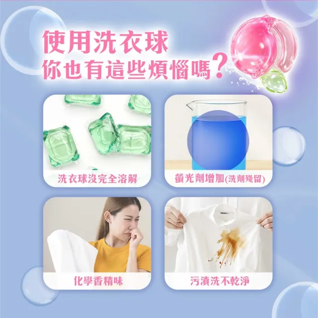 【清淨海】momo獨家★ 小桃子 植萃酵素洗衣膠囊40顆*4入-共160顆(母嬰友善/清淨海桃子洗衣球)