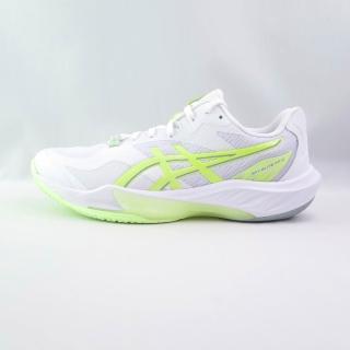 【asics 亞瑟士】SKY ELITE FF 4 男女款 排球鞋 (1052A092100 女版 白/亮黃)