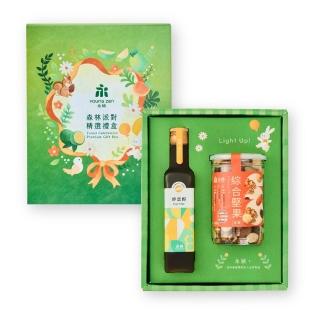 【永禎】無調味綜合堅果&果醋森林派對禮盒(蔓越莓/杏仁果/夏威夷豆/核桃仁/中秋禮盒)