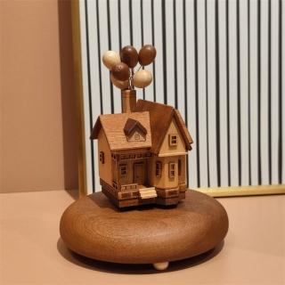 新川 擺飾 木質音樂盒 交換禮物 音樂盒小擺件 居家裝飾
