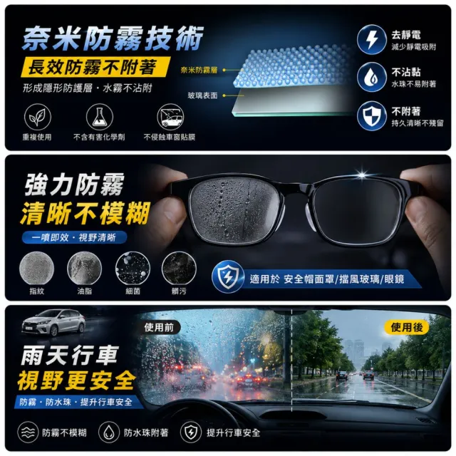 【寶媽咪】台灣製鍍膜濕巾5入贈鏡面除霧噴(下回必漲/共400抽/荷荷芭油/保養油成份/不傷皮/可去汙除黴)