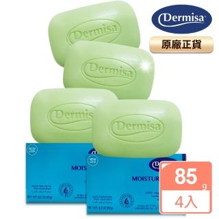 即期品【Dermisa】升級版美國超級保濕淡斑皂4入組85gx4(潔顏皂)