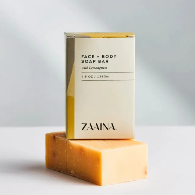 ZAAINA 薩伊娜檸檬草花香手工皂 4.5oz