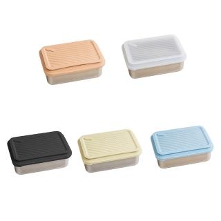 【LiFE RiCH】Double Box 可微波不鏽鋼便當盒 保鮮盒(5色可選)