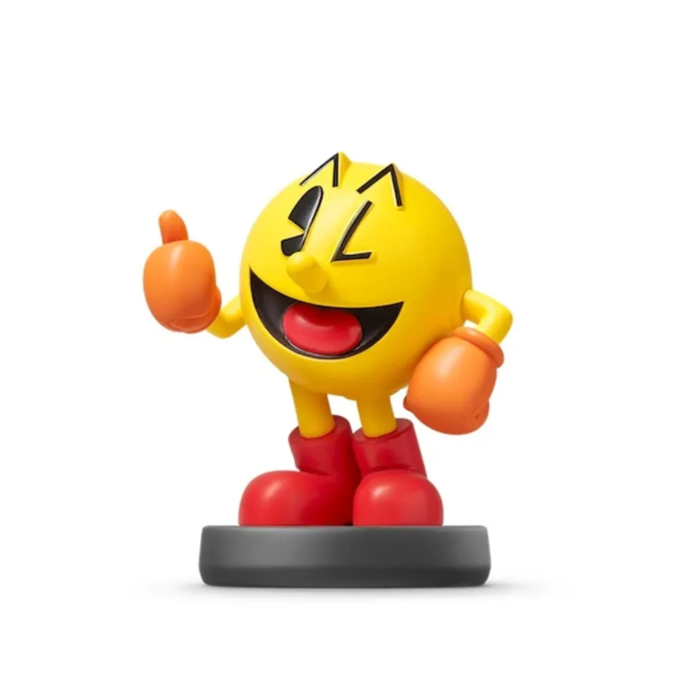 【Nintendo 任天堂】Switch amiibo 公仔 吃豆人 拿姆科小精靈(任天堂明星大亂鬥系列)