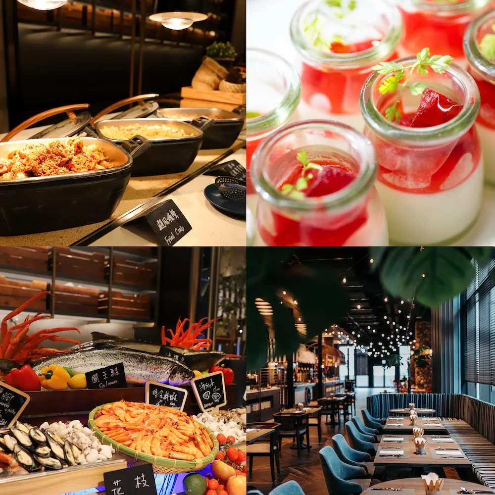 桃園和逸飯店|Cozzi Market逸·市集★平日午/晚餐吃到飽(假日+200)(歐享券)