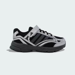 【adidas 愛迪達】Spiritain EL K 大童 休閒運動鞋 輕量 透氣 流行 黑(KH7976)