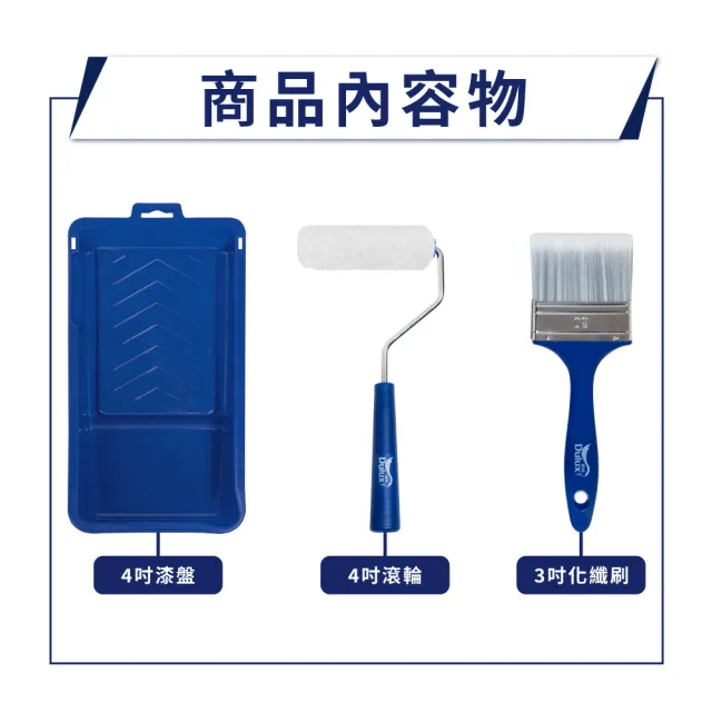 【得利】Dulux官方旗艦店★小面積精巧組（1組裝）