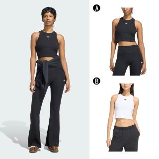 【adidas 愛迪達】運動背心 ESS RIB TANK 女 A-KR3602 B-KT4749
