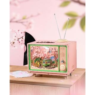 【ArtLife 藝術生活】AMT02 櫻花漫旅 (Rolife若來☆ 微縮藝術精品 娃娃屋 DIY 交換禮物)