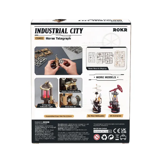 【ArtLife 藝術生活】CGM02 摩斯電報機 (Rolife若來☆ 微縮藝術精品 娃娃屋 DIY 交換禮物)