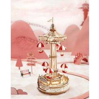 【ArtLife 藝術生活】EA01飛行降落傘 (Rolife若來☆ 微縮藝術精品 娃娃屋 DIY 交換禮物)