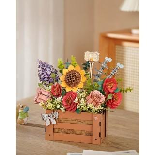 【ArtLife 藝術生活】TW02H 木質花語 (Rolife若來☆ 微縮藝術精品 娃娃屋 DIY 交換禮物)