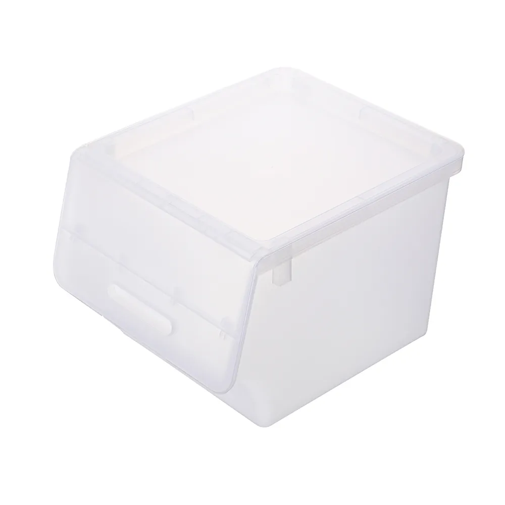 【KEYWAY 聯府】面寬38.7-夏日直取式整理箱40L-3入(霧透 收納箱 日式 無印風 MIT台灣製造)