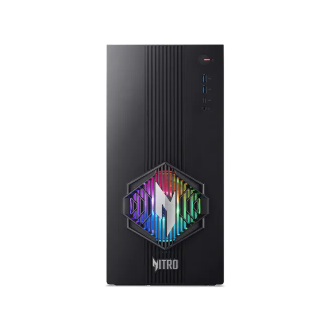 【Acer 宏碁】+遊戲手把★R7 RT9070XT 電競電腦(N30-100/R7-8700F/32GB/1TB/RX9070XT/W11)