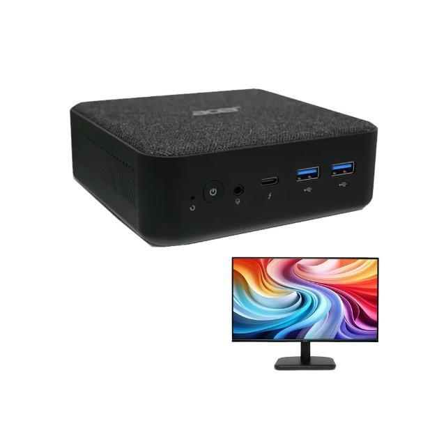 【Acer 宏碁】+24型螢幕★RB102 U5 8核迷你電腦(RB102/Ultra 5-115U/8G/512G SSD/W11)