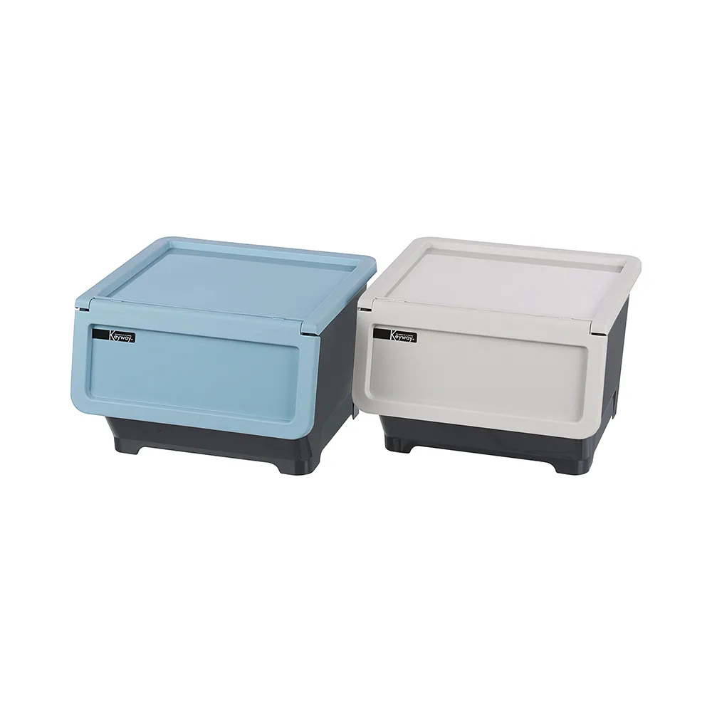 【KEYWAY 聯府】面寬36-布里安直取式收納箱20L-6入(整理箱 置物箱 MIT台灣製造)