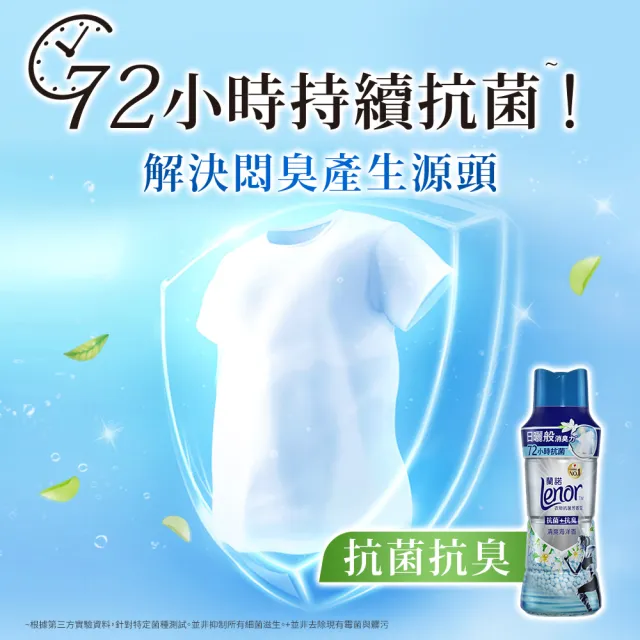 【Lenor 蘭諾】衣物芳香豆補包 880ml/900ml/940mlx4入(香香豆/芳香顆粒/抗菌豆/香氛精油豆)
