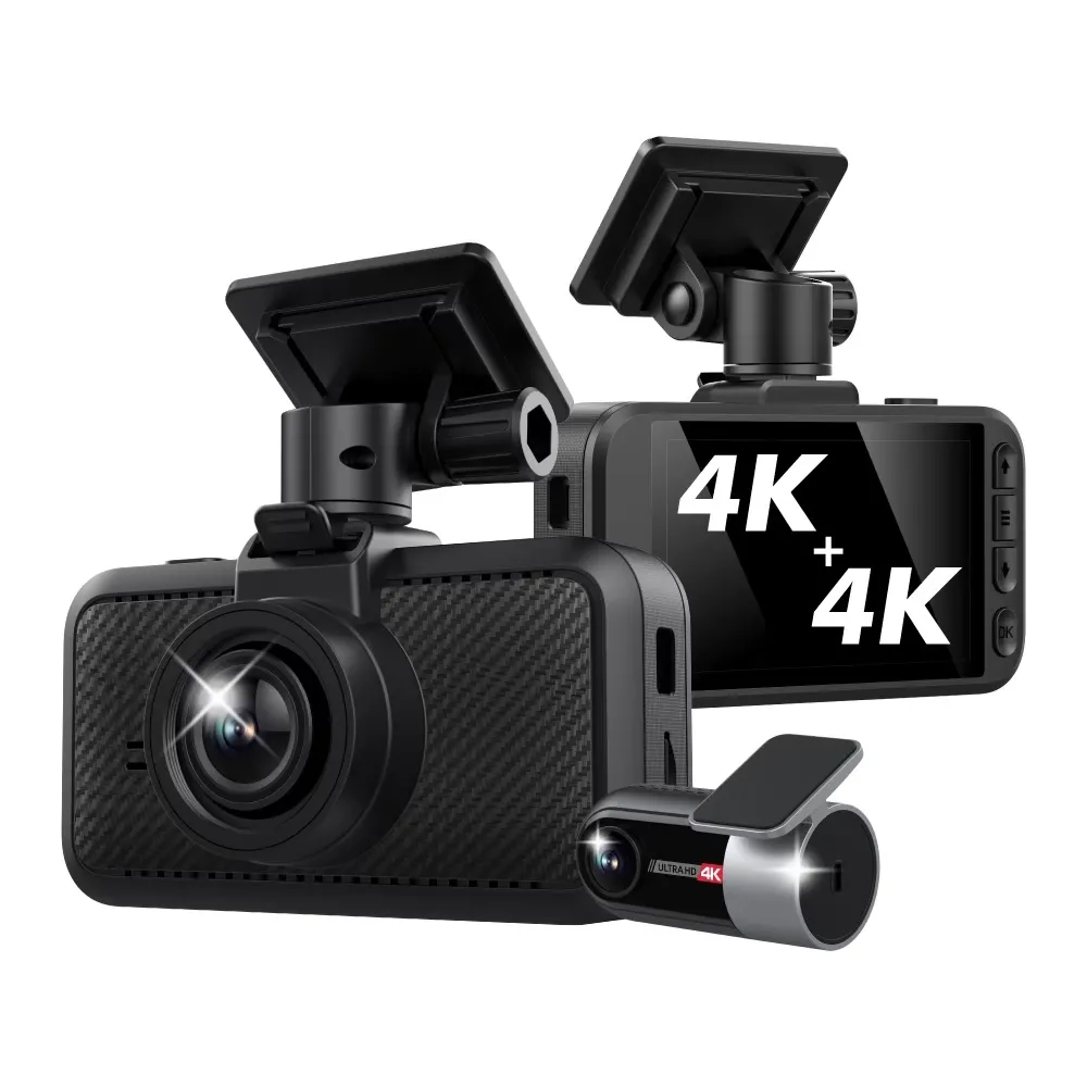 【大邁】K95 4K+4K HDR 區間測速+科技執法預警 藍芽速連 5G-WiFi AI行車記錄器(贈128G記憶卡)