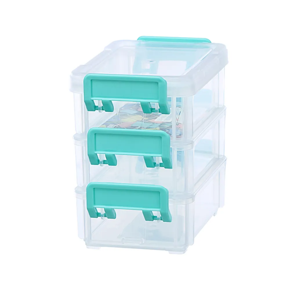 【KEYWAY 聯府】3號傑蘭連結盒-36入(文具小物 收納盒 置物盒 MIT台灣製造)