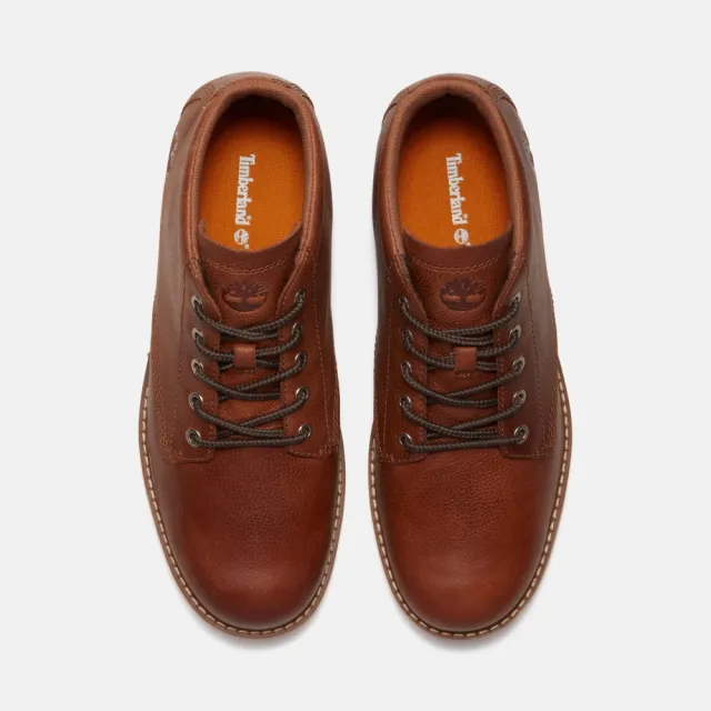 【Timberland】男款棕色休閒中筒靴(A6CW2EM4)